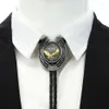 Bow Ties naturel Stone Gold Eagle Bolo Tie