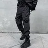 Pantalon masculin PFNW Autumn Spring Niche Design Styles Fashion Fashion Casual Cargo Tide Chic Darkwear Pants 12A5579