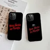 Mobiltelefonkisten Anuel Hasta la Muertes Telefonkoffer für iPhone 15 14 13 12 11 x XR XSMAX 8 7 Plus Mini Pro Max Soft Black Phone Cover J240509 geeignet