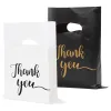 100 pezzi di ringraziamento sacchetti regalo in plastica per biscotti per biscotti per la festa di compleanno del matrimonio favorisce le forniture per piccole imprese