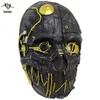 Партийные маски кафеле стыд Corvo Attano Mouse Mouse Mouse Real Latex Headwear Headwear Hampeen Makeup Ролевой макияж.