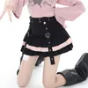 Röcke japanische Frauen Harajuku y2k Rüschen kurzer Gothic Lolita Stil Minirock Falten Punk Girls Vintage süßer cooler Kuchen