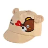 Caps chapeaux printemps et d'été dessin animé bébé baseball chapeau chytand chat de baseball garçons et filles chapeau de soleil extérieur enfant chapeau réglable
