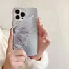 Elektroplattiert Silber- und Goldpulver Schmetterling für iPhone 15Promax Phone Case Huawei Mate60Pro+High-End-weibliches Gefühl