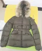 Femmes Boed Down Jacket Designer Hoody M manteau de fourrure de fourrure Parkas à la fermeture à glissière chaude