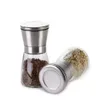Sól ze stali nierdzewnej i stalowy młyn do ciała, regulowany ceramiczny wirnik praktyczny akcesoria kuchenne