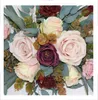 Fleurs décoratives couronnes rose fleurs artificielles pour décaration de mariage de fausses plantes pour la maison de décoration intérieure.