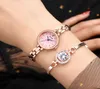 Elegant Watches for Ladies Big s Fashion Designers Women Students Steel Belt Small Casual Bracelet Watch Spot OnePiece Starti5020339