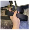 Mode Business Style Belts Design Herren Damen Tiger Kopfschnalle mit schwarzem Ledergürtel ohne Schachtel als Geschenk 228p