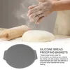 Пластины силиконовый хлеб для выпечки корзины для изготовления инструментов складные проверки чаши с безопасными аксессуарами