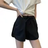 Dames shorts vrouwen sport stijlvolle zomer met trekkoord taille zakken voor strandsport yoga a-line casual
