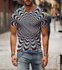 Mens graphiques t-shirts garçons mode 3d t-digital t-t-shirt drôle d'hypnose motifs tops tops quotidiens de base manches courtes4803544