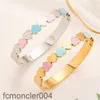 18k Gold Plated Designer Bracelet Jewelry High Quality Love Gift for Women New Stainless Steel Non Fade Wholesale LSWU