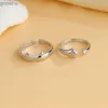 Anelli di coppia Cyj European S925 Sterling Sterling Sloot Cat Paw Stampato Coppia Ring Anello regolabile Festa di compleanno Regalo per matrimoni Gioielli WX