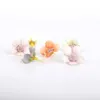 Decorative Flowers Wreaths 50 Pieces Artificial Flowers Cheap Diy Gifts Candy Box Wedding Decorative Flowers Home Decoration Accessories MINI Fake Daisies