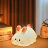 Night Lights Cute Light Kids Lamp Touch Animal For Nursery Silicone Soft Big Face Teenager Child