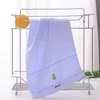 Asciugamani abiti in cotone morbido asciugamano da bagno da bagno da bagno da bagno asciugamano neonato per neonati bambini assorbenti morbidi asciugamani da doccia di panno 50x25cm 50x25cm