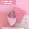 Home Beauty Instrument gezichtsmassager siliconen reiniging borstel oogmassage gereedschap gezichtsschoonder diep reinigingsgat huid gezondheidszorgapparaat oplaadbaar Q240508