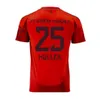 S-4xl 24 25 Maglie di calcio Musiala SANE 2024 2025 Kane Football Shirt Goretzka Gnabry Bayerns Monaco Camisa de Futebol Men Kids Kits Kits Fan Player Set
