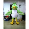 Mascotte kostuums Hot Sale Moveer Green Parrot Cartoon Suit carnaval Kostuum Fancy Dress Animal Mascot Party Costuums