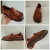 Freizeitschuhe Koznoy 2,5 cm Nähkuh Wildleder echtes Leder Weichsonst Frauen 2024 Vintage Flats Ethiser Sommer Comfy Spring Loafer