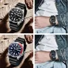 Hot Men Quartz Watch Luxury Silicone Strap Gear Ring Ring Mens Business Watchs 41 mm Horloge masculine en acier inoxydable Prospex Military Sports 238g