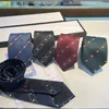 Designer Männer Hals Krawatte Cowboy -Marken Krawatte gestrickte Druckkrawatten Seiden -Geschenke Breite 7 cm Luxuskleidung Cravat formelle Veranstaltungen