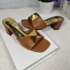 Designer sandaler kvinnor glider gummi tofflor damer platt strand gelé orange sommar höst mulor utomhus vattentät lyx
