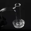 Vollschweißter Schrägkantensteuerungsturm Quarzknalze mit 4 mm dickem Raster unten 10 mm 14 mm 18 mm für DAB Rigs Glaswasserrohre