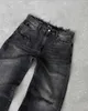 Jeans masculins femmes mode basse taille ho jeans y2k hip hop rétro dames déchiré pantalon en jean punk grunge high strt cargo pantalon h240508