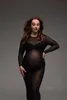 Robes de maternité Bodys de tulle noir