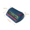 Concorso dei giochi di scacchi Contare verso il basso Timer Professional Digital Clock Battery Plastic Stop Orgwatch leggero per il gioco da tavolo D DH3VF