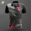 Men's T-Shirts 2024 Men New Casual Polo Button-up Shirt 3D Printed Breathable Golf Wear Short Sleeve Harajuku Male Breathable Loose Sweatshirts J240509