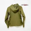 Дизайнеры бренда ветровки с капюшоном Arcatomlt Темно -зеленая женская легкая куртка T270