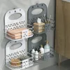 Klapper Wäschekorb schmutzige Kleidung Aufbewahrung Wallmounted Badezimmer Multifunktionaler Organizer Werkzeug 240510