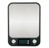 Échelle de cuisine en acier inoxydable plat 5 kg rechargeable à échelle électronique de la boulangerie alimentaire des aliments plate-forme de pesée 10kg5365387
