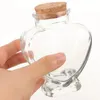 Storage Bottles Wishing Bottle Drift Mini Cork Craft Decorative Glass Jar Transparent Landscape Container