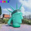 Généraire en gros de 20 pieds Giant Statue de Liberty Head Balloon Man Sculpture pour la publicité et la décoration