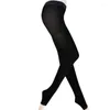 Meias Mulheres 2024 Japão e Coréia 680D Tights Sleeping Elastic Modle Treinando