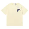 Tshirt de concepteur de luxe Shirt tshirts tshirts exquis Black Mountain Moon Imprimé des chemises de cou rond en vrac