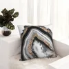 Oreiller agate or glitter glam # 1 (fausse paillette) #gem #decor #art throw couvercle canapé anime décoratif