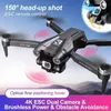 Drones 8K yüksek tanımlı Z908 Optik Akış Fırçasız Drone 2 Kameralar Hava Fotoğrafçılığı 4 Helikopterler Elektrikli Otomatik Engel Kaçınma D240509