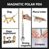 Creative Metal Magnetic Pen Decompression Toy Gel Pen Multifunzione Fidget Touch Pen School Office Scrittura Regali di cartoleria 240509