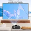 Проекторы Intellent Ultra HD 4K Procector 5G Wi -Fi Portable Home Theatre Mobile Proctor Led Video Proctor и докладчик J240509