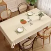 Tala de mesa D84 à prova de água e à prova de óleo sem lavagem de café retangular anti-escaldagem Luxo Luxo de luxo de luxo estagiário de luxo