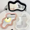 Specchi compatti specchio da bagno 1 camera da letto kawaii trucco per la casa decorazione soggiorno all'ingrosso q240509