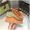 Casual Shoe For Women High-kvalitet Sport Canvas Shoes Bevel Classic Style Unique Pattern Design Women's Platform Tygskor