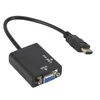 HDMI-kompatibler Adapter an VGA HD-Konvertierungskabel Audioausgabe PC-Video-Kabel Adapter VGA HDMI-kompatibler Laptop-Adapter