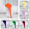 Stoelbedekkingen Solid Color Lycra Caps Universal voor bruiloft Decoratie Stretch Spandex Party Cover Fit alle stoelen Groothandel 288i