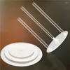 Bakeware Tools Multi-Layer Cake Stands Support Straw Frame Mold Tier Set Round Spacer Piling Bracket DIY Decor Pastry Tool For Kitchen